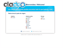 Tablet Screenshot of cladoo.com